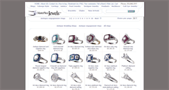 Desktop Screenshot of antique-engagement-rings.masterpiecejewels.com
